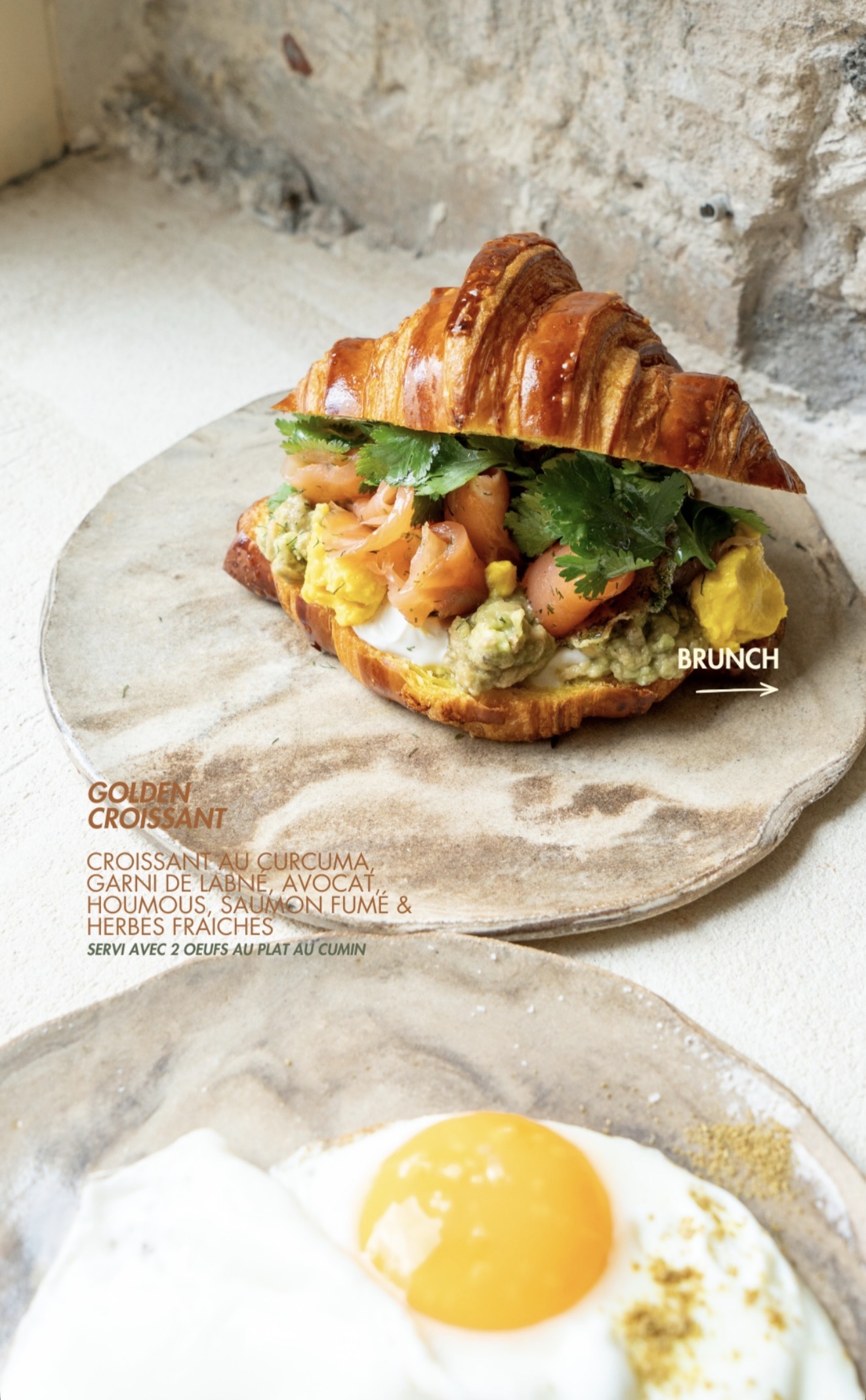 Golden Croissant Brunch
