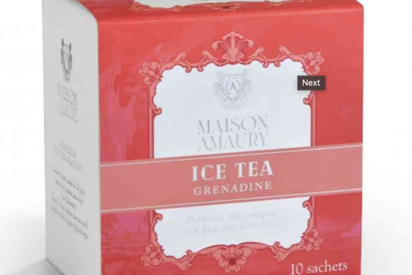 Organic Grenadine Iced Tea (10 bags)