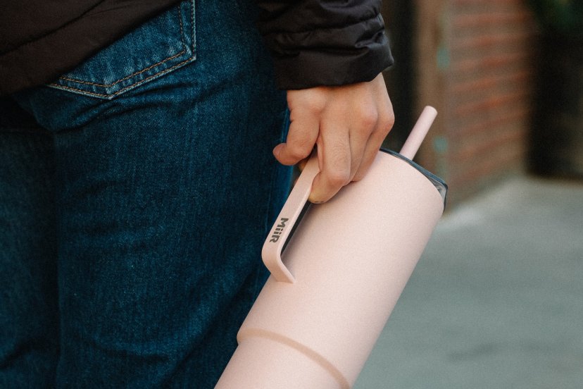 MIIR - Allday Tumbler + straw 32oz/950ml Cherry Blossom Pink