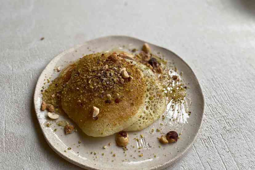 Our Baghrir Pancakes